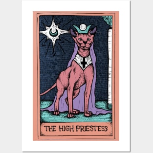 The High Priestess Posters and Art